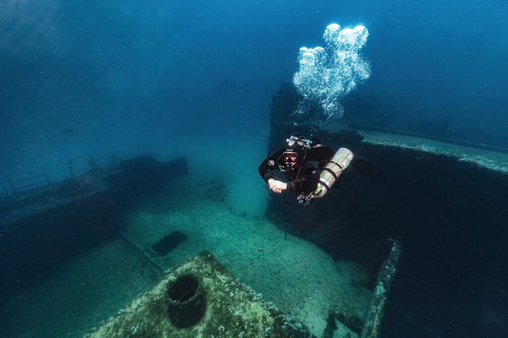 IANTD Technical Diver Formation en plongée technique Julien garnier Scuba Diving Mexico Playa del Carmen