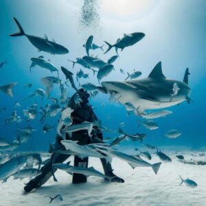 buceo con tiburones toro julien garnier scuba diving mexico playa del carmen