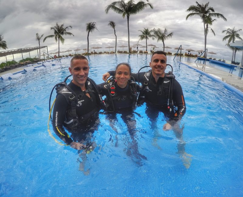 formacion open water diver formación de buceo recreativo Formation Plongée Loisir julien garnier mexico Recreational Diving Courses